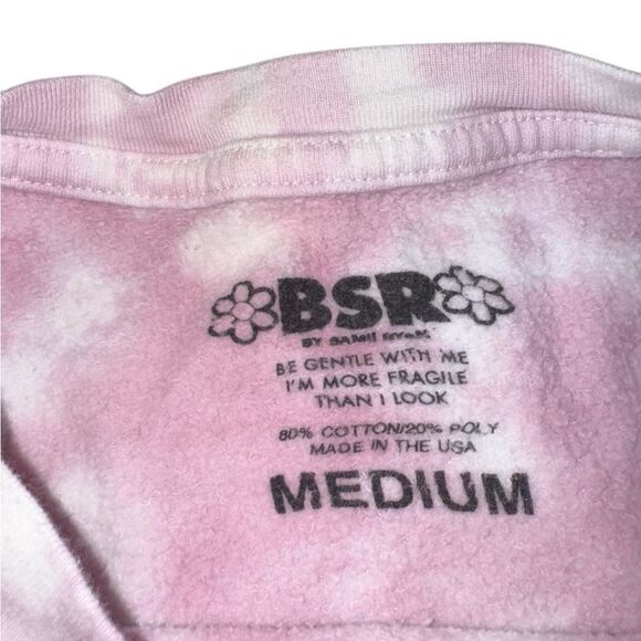 REVOLVE BSR Samii Ryan Pink Cloud "Sensitive" Sweatshirt Size Medium - Picture 9 of 9